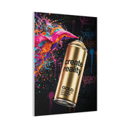 Create Reality Spray Explosion Street Wall Art & Canvas Print