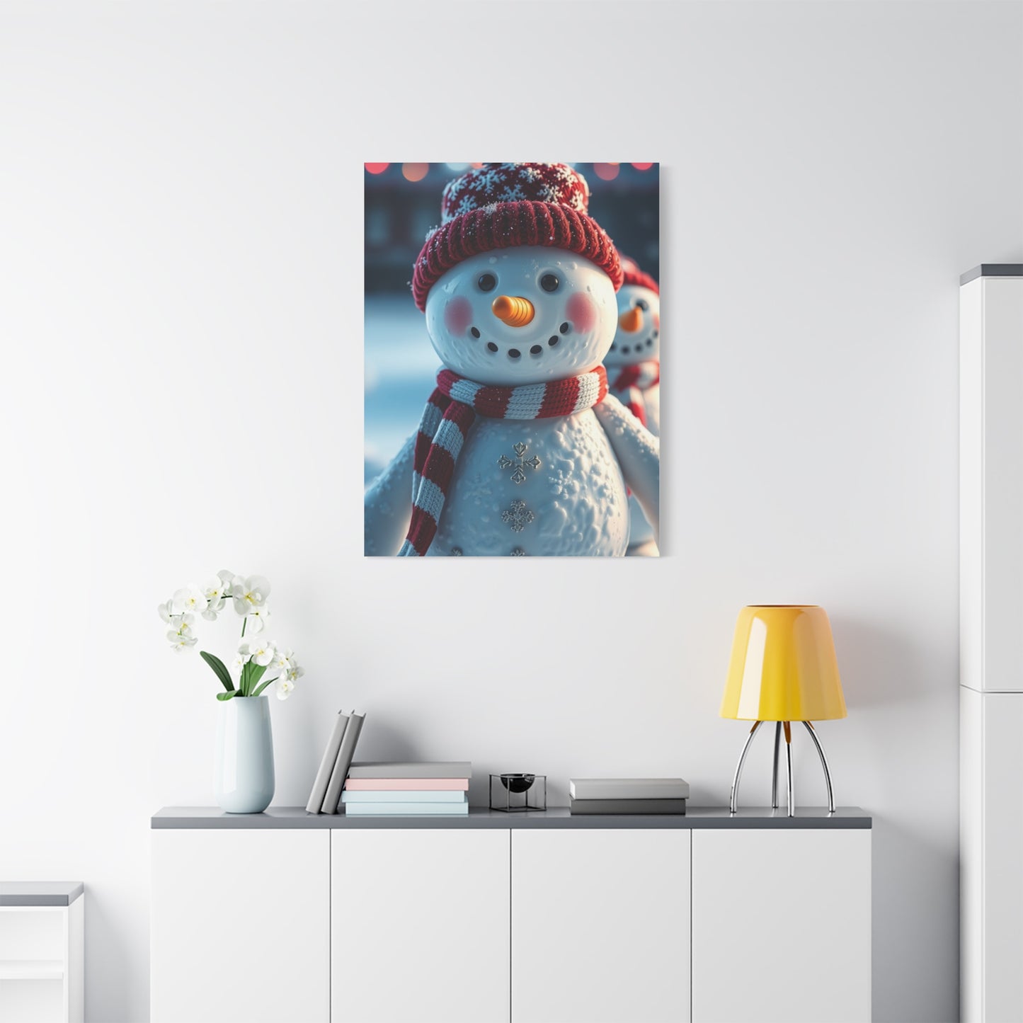 Glacial Silhouettes Masterpiece wall art & canvas print