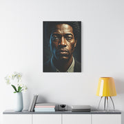 Face of Resolve Wall Art & Canvas Prints