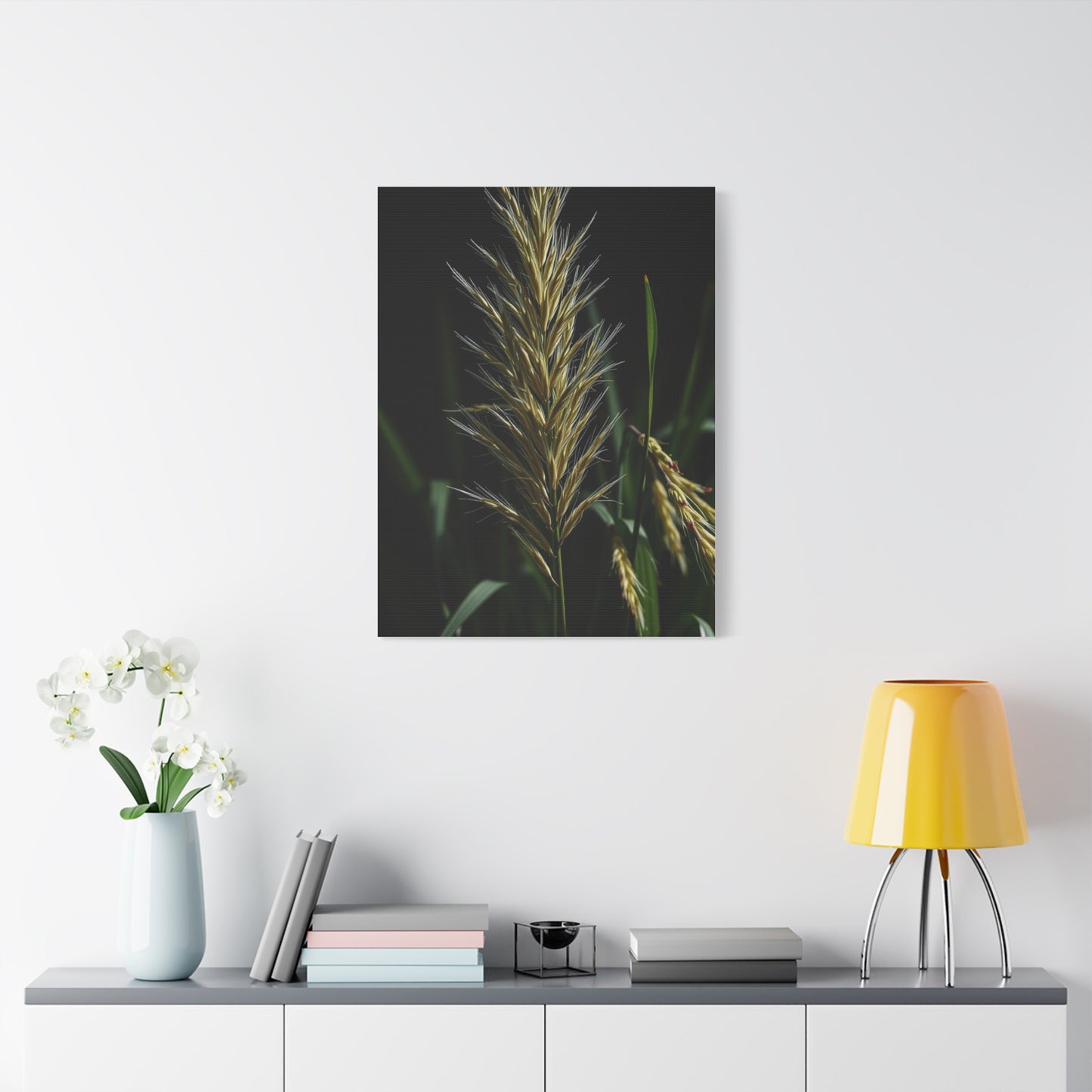 Sophisticated Leafy Display Wall Art & Canvas Print