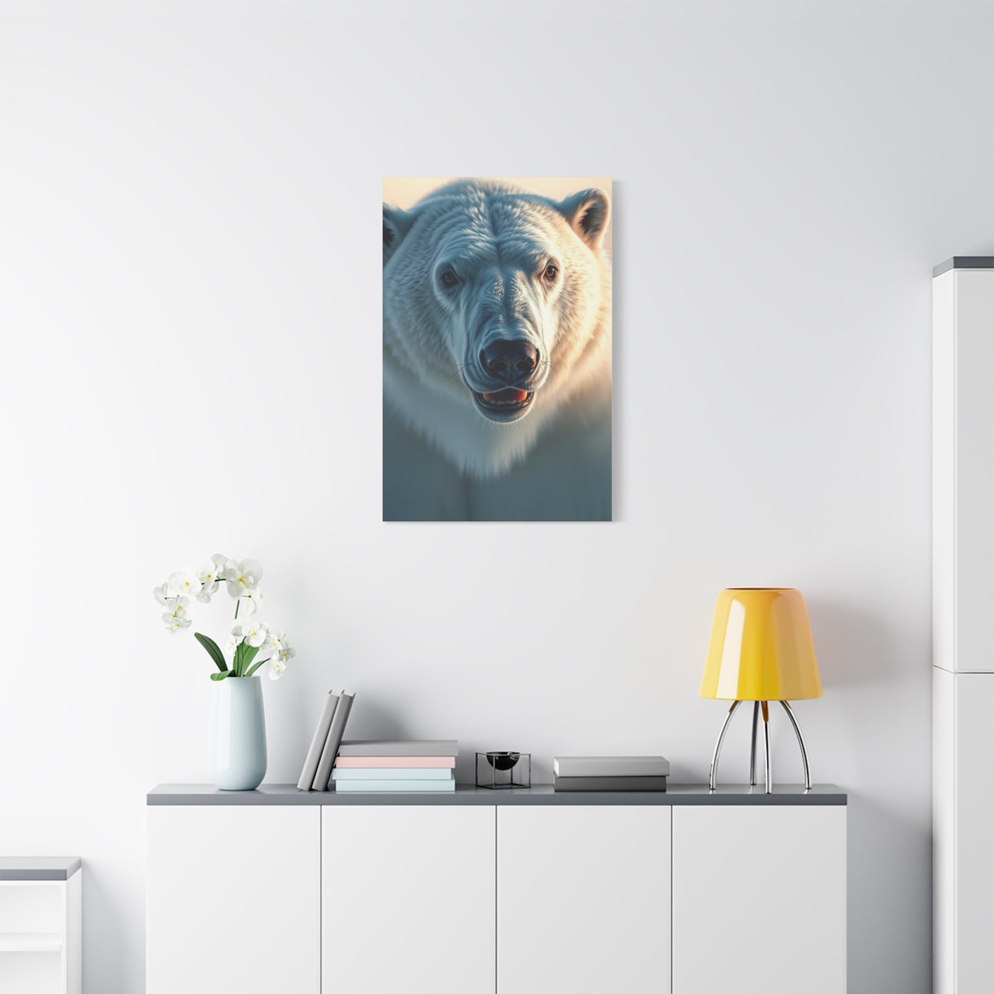 Polar Bear Art Supreme Canvas Wall Art & Canvas Print