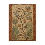 Textured Botanical Relief Study Panel Wall Art & Canvas Print