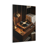 Jazz Vocalist Spotlight Performance Wall Art & Canvas Print