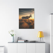 Antelope Leap Across the Plains Wall Art & Canvas Prints