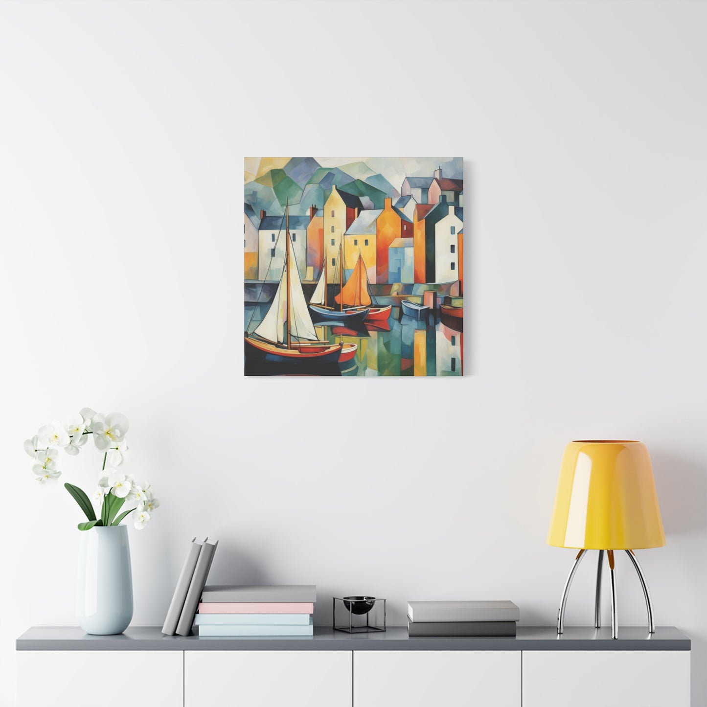 Coastal Cubism Wall Art & Canvas Prints