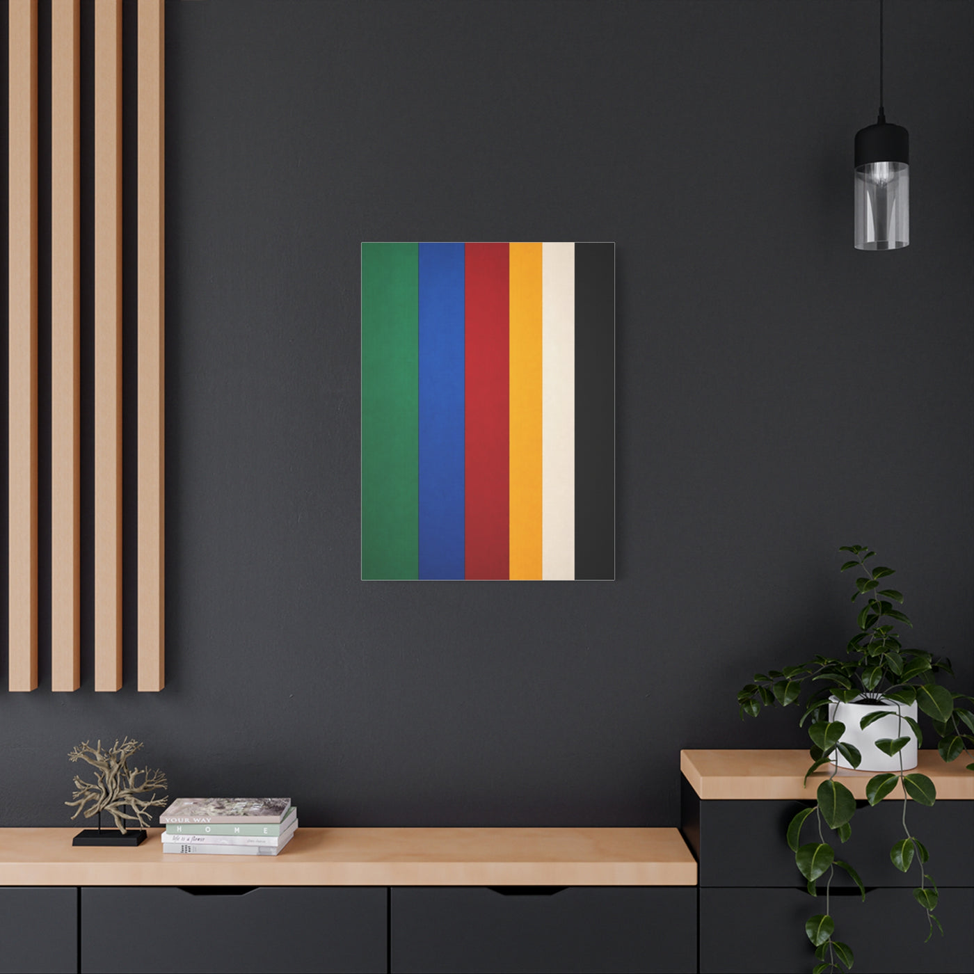 Hard-Edge Luxury Color-Field Wall Art & Canvas Print
