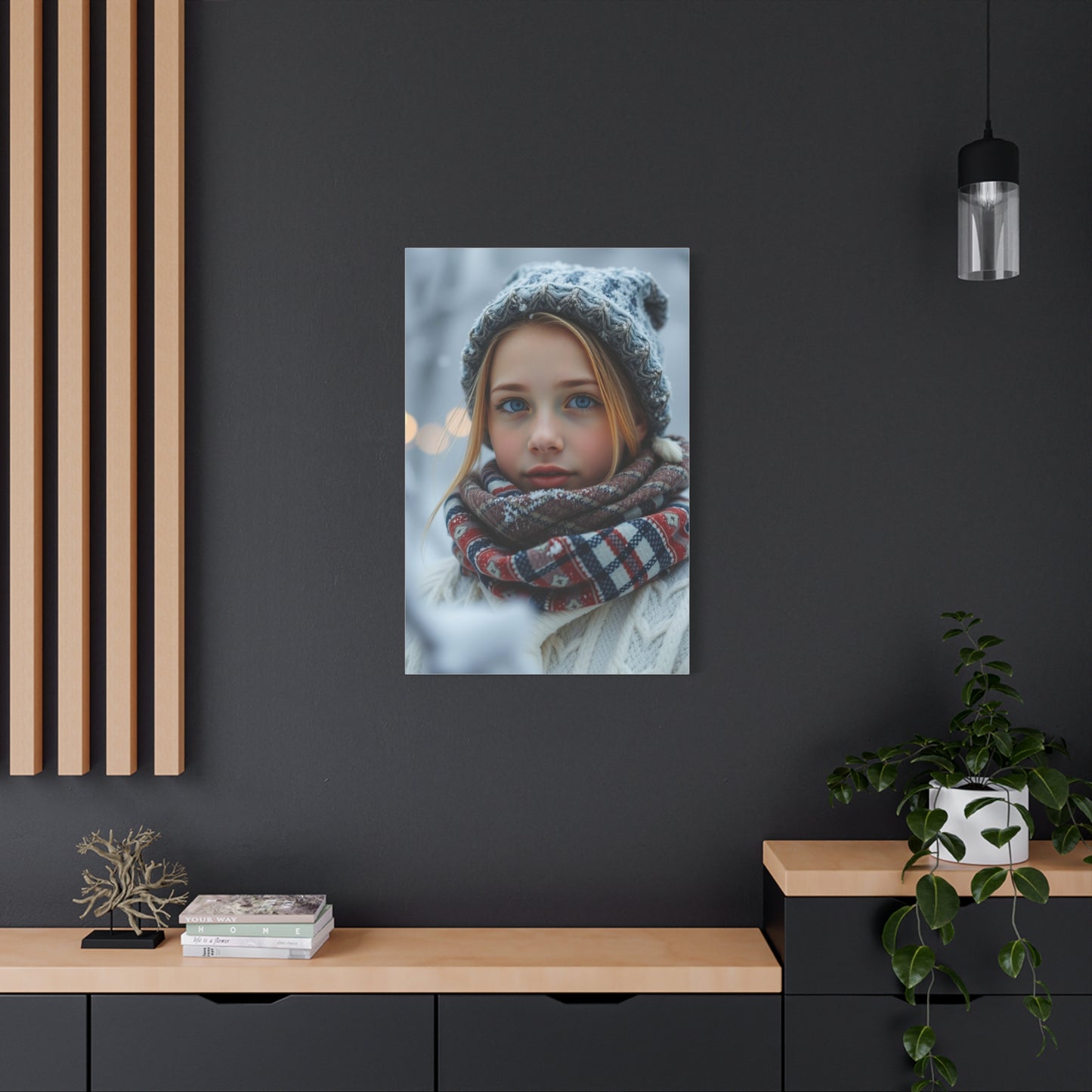 Glistening Frost Canvas Wall Art & Canvas Print