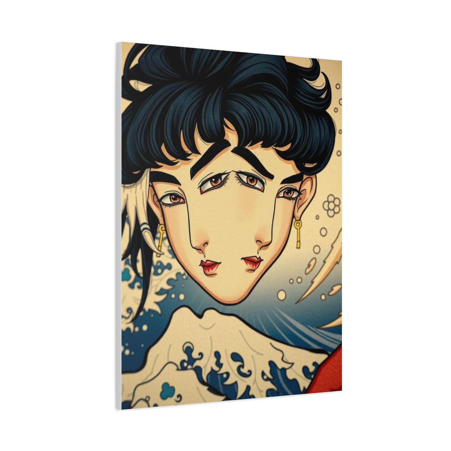 Celestial Ukiyo-e Masterpiece Wall Art & Canvas Print