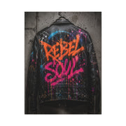 Rebel Soul Leather Graffiti Street Wall Art & Canvas Print