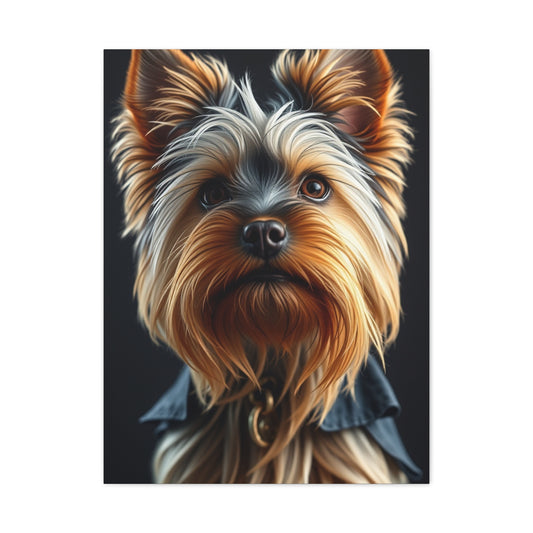 Supreme Yorkshire Terrier Art Beautiful Collection Wall Art & Canvas Print
