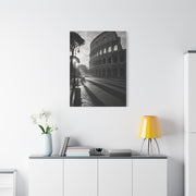 Colosseum Morning Light Monochrome Wall Art & Canvas Print