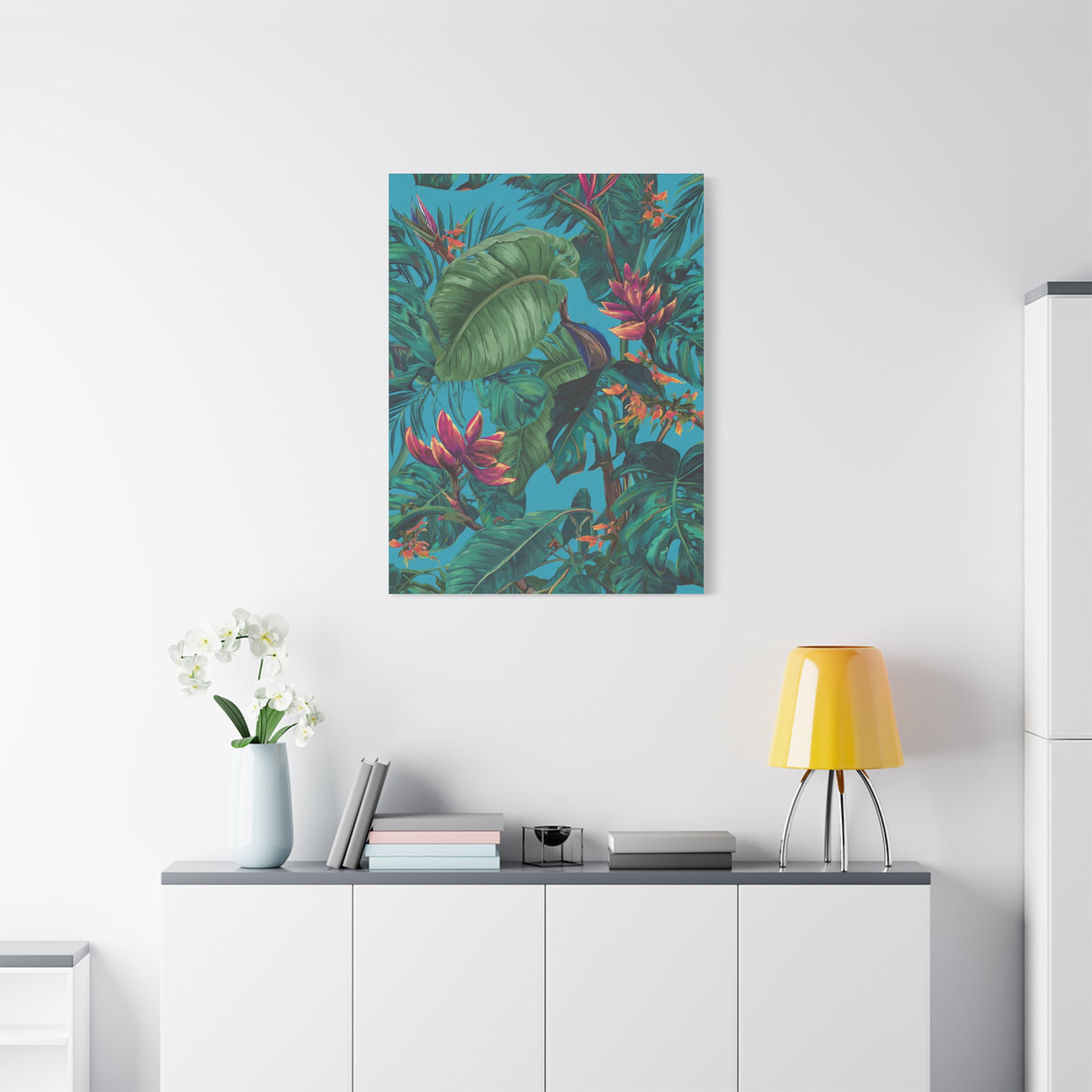 Tropical Botanical Leaves Wall Art & Canvas Print