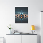 Runway Jet Reflection Wall Art & Canvas Prints