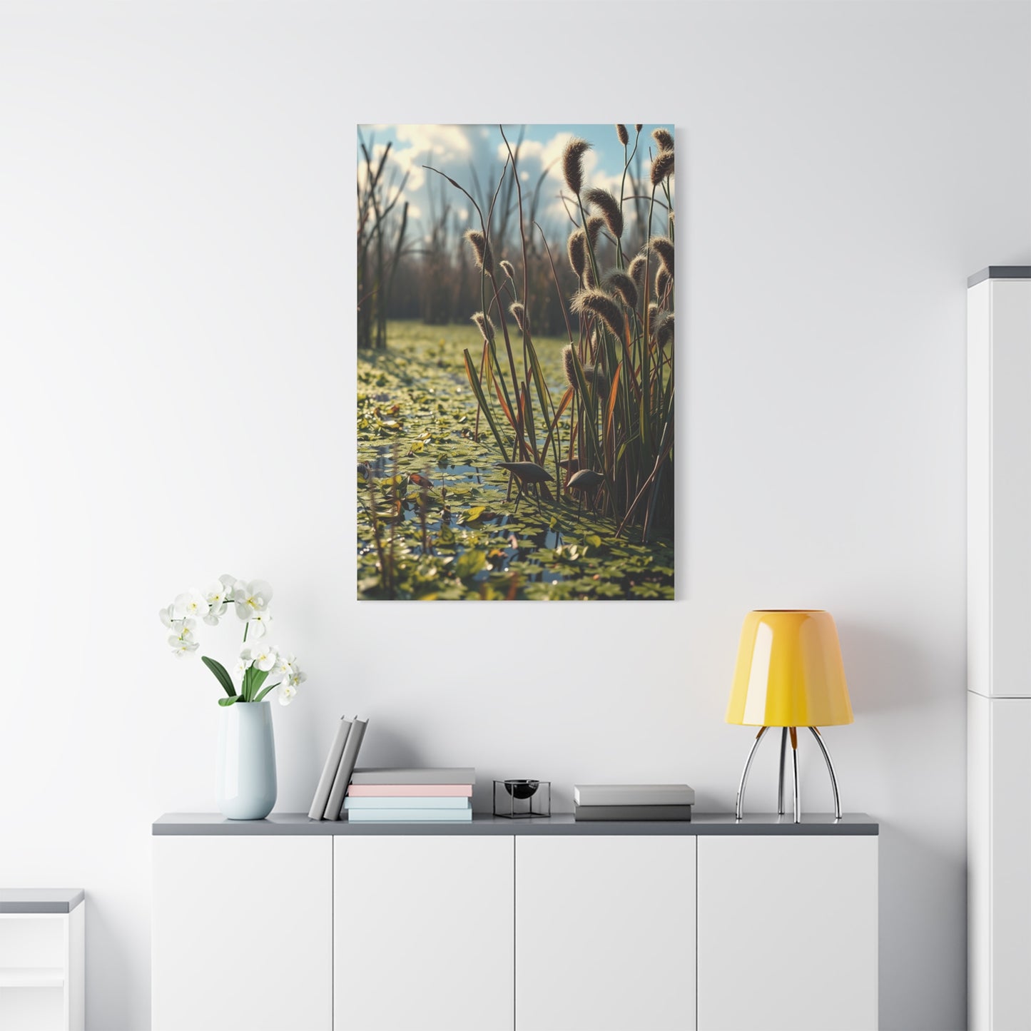 Marsh & Swamp Art Canvas Art 2 Wall Art & Canvas Print