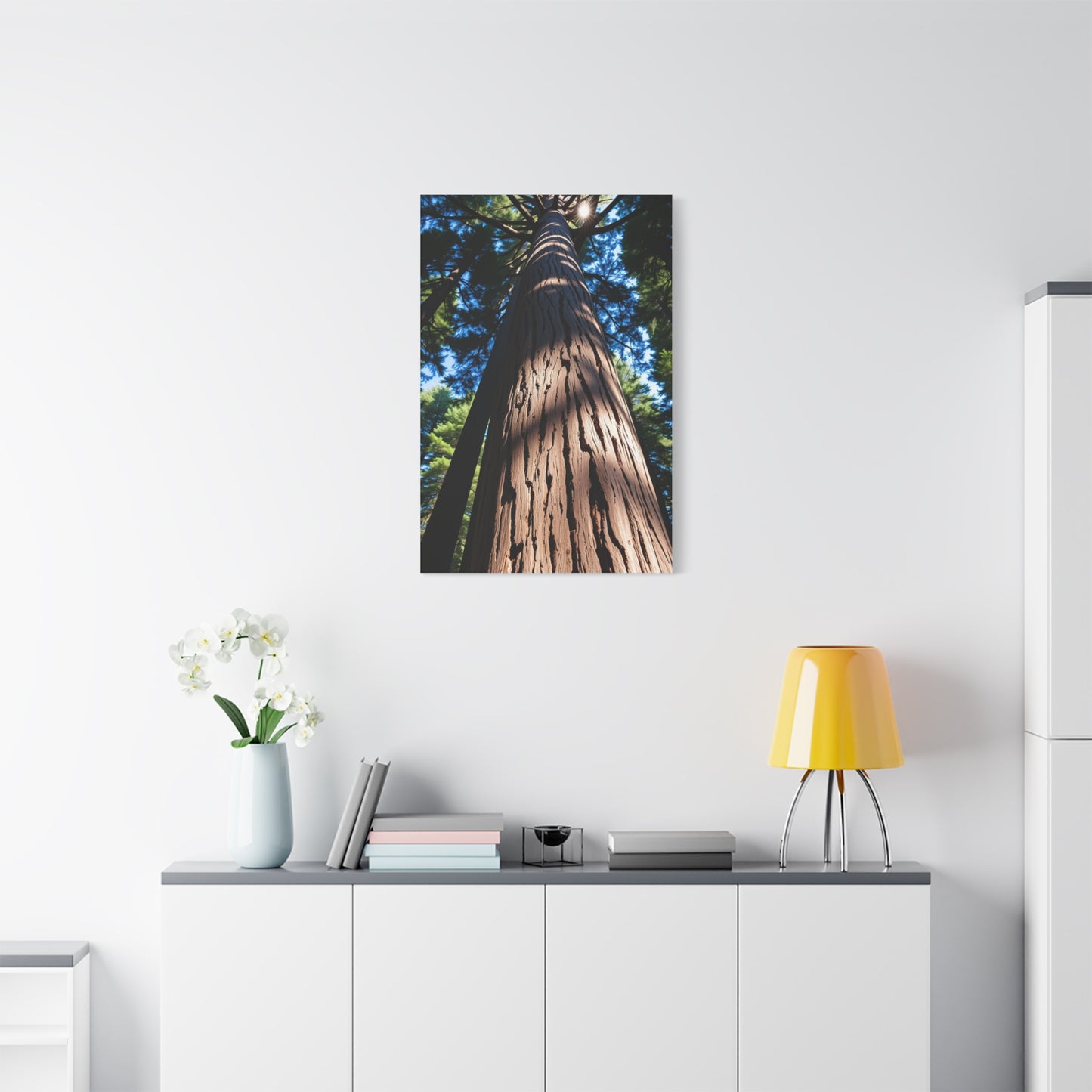 Redwood Tree Art Supreme Canvas Wall Art & Canvas Print