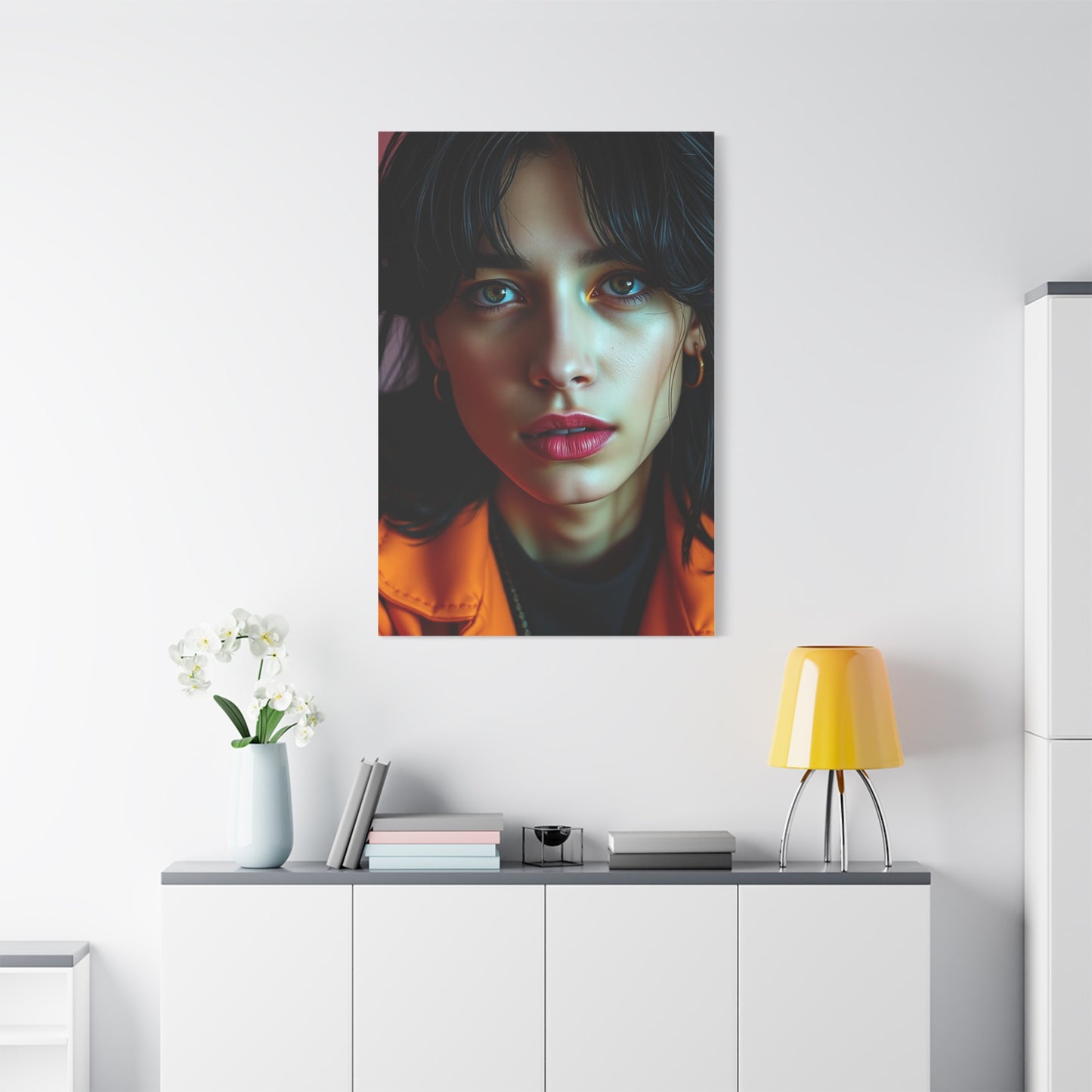 Supreme 70’s Aesthetic Art Portrait Collection Wall Art & Canvas Print