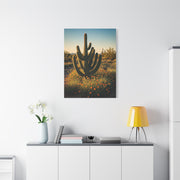 Wildflower Desert Saguaro Garden Wall Art & Canvas Prints