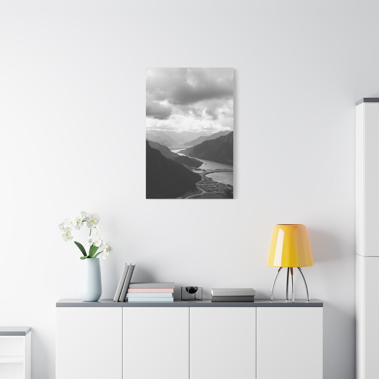 Black & White Scenic Landscapes Art Supreme Canvas Wall Art & Canvas Print