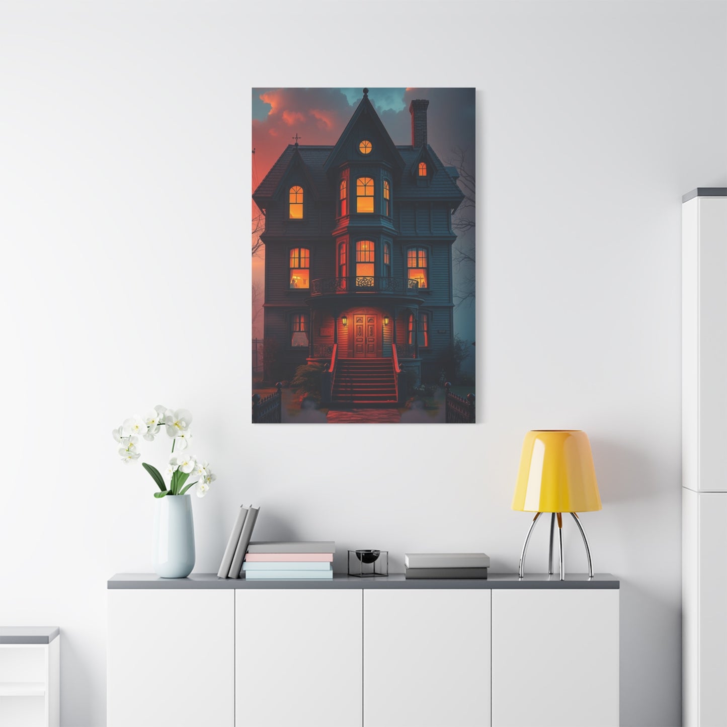 Masterpiece Haunted House Art Vision Wall Art & Canvas Print