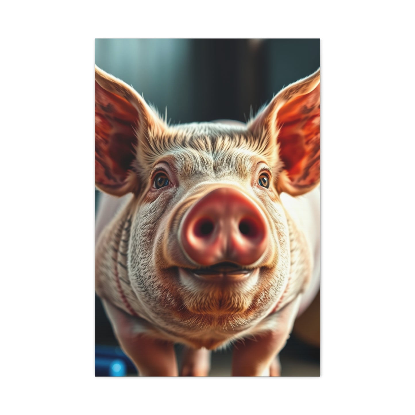 Pig Art Supreme Canvas Wall Art & Canvas Print