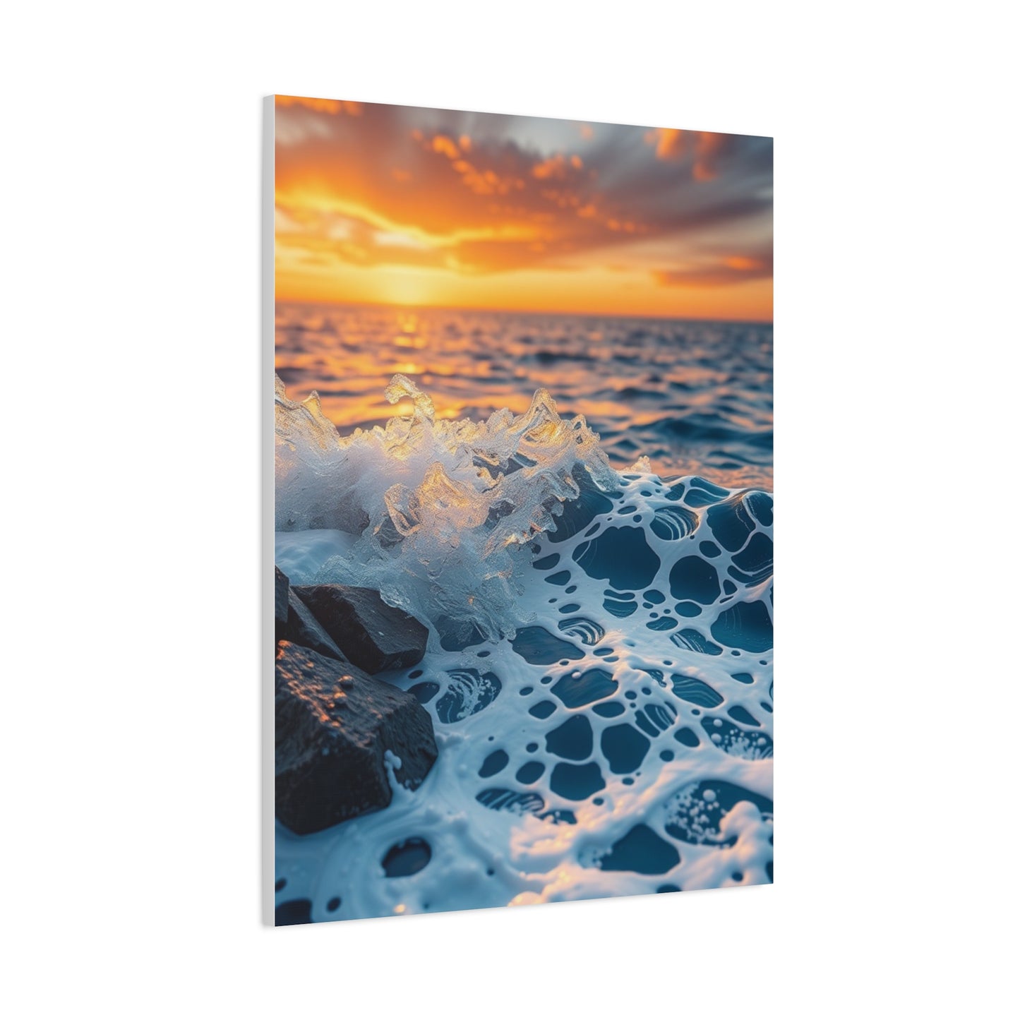 Celestial Tides Canvas wall art & canvas print