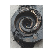 Industrial Spiral Form Abstraction Wall Art & Canvas Print
