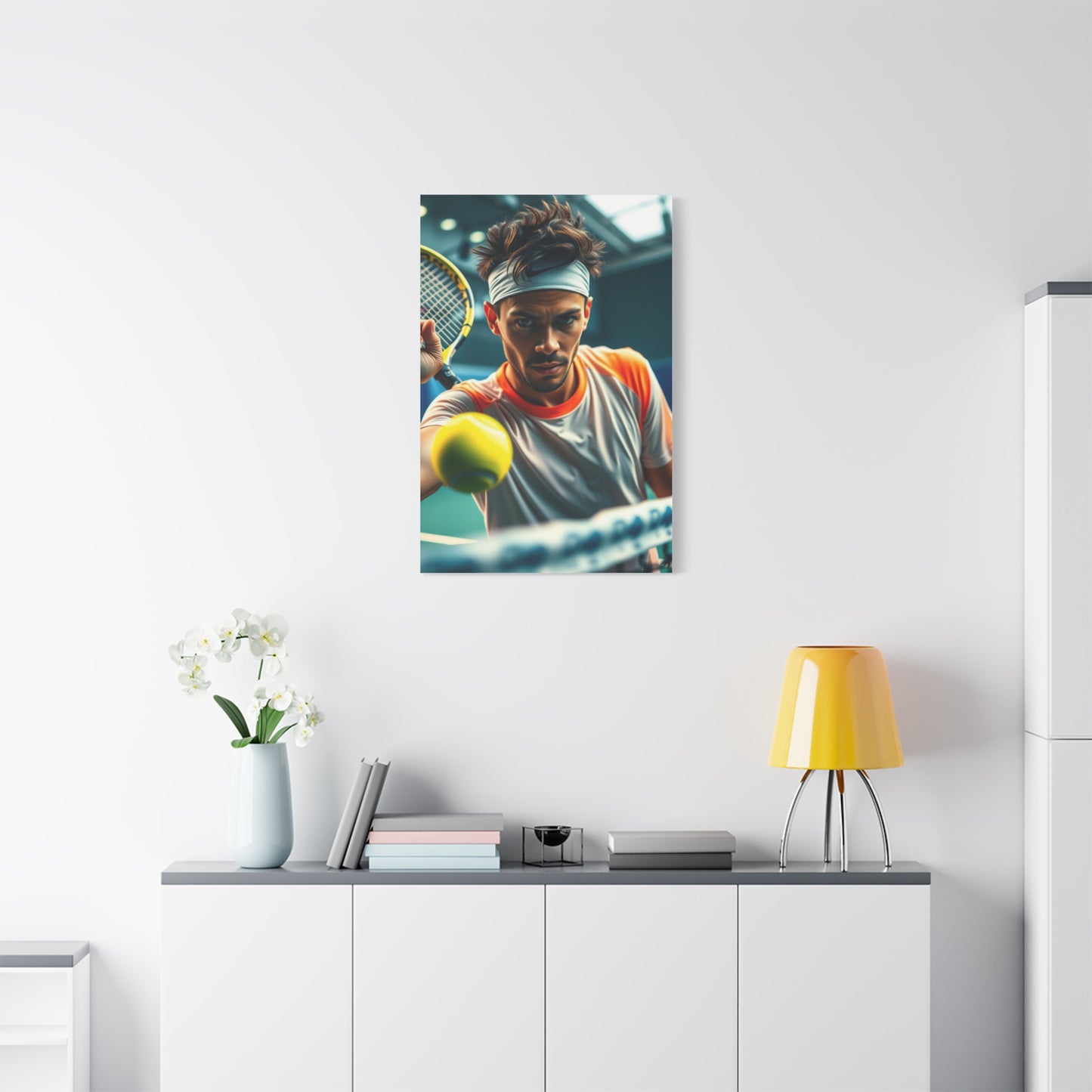 Vision Tennis Art Art Wall Art & Canvas Print