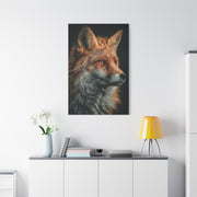 Majestic Red Fox Portrait Wall Art & Canvas Print