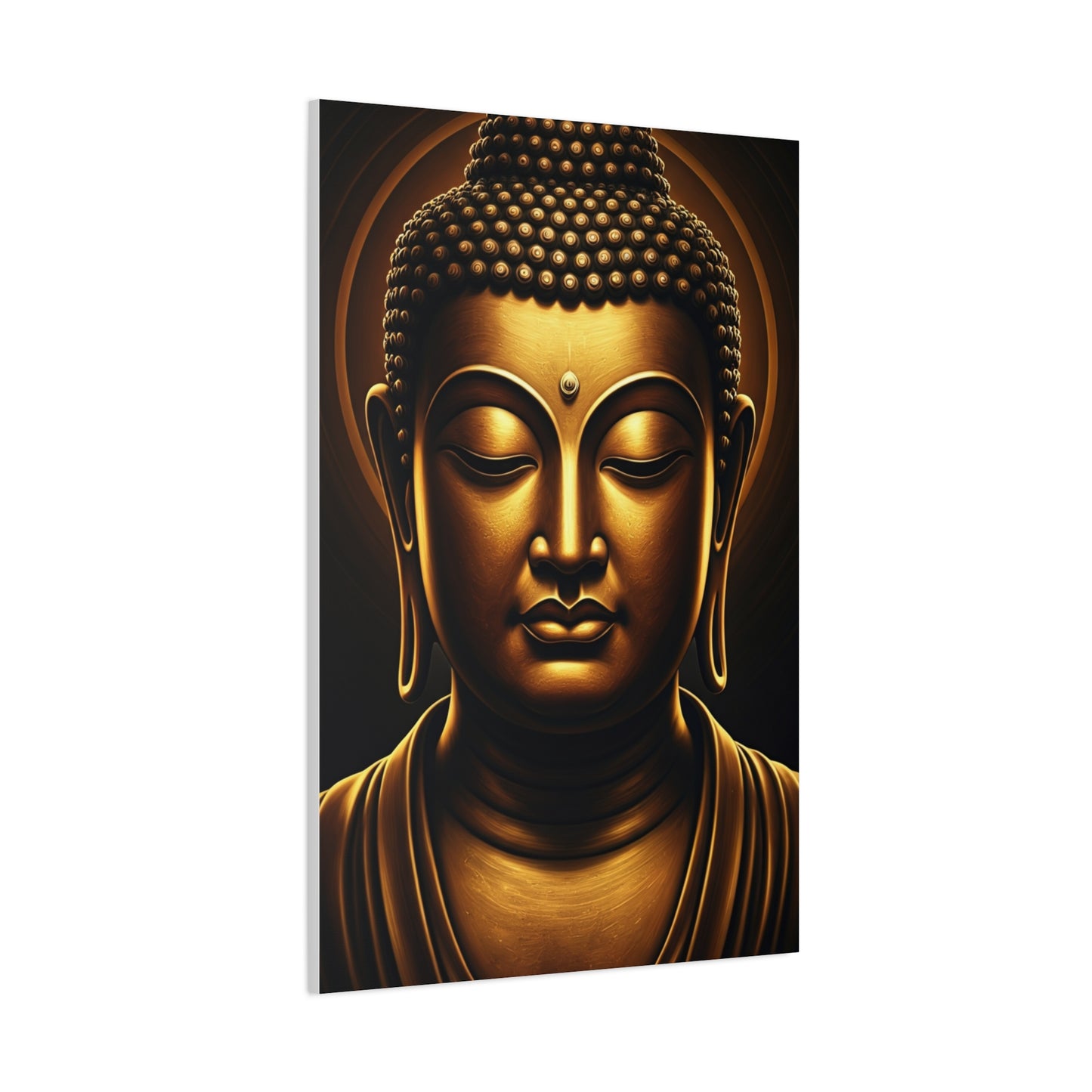 Soft Glow Enlightenment Buddha Wall Art & Canvas Prints