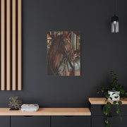 Regal Saddle Horse Portrait Wall Art & Canvas Print