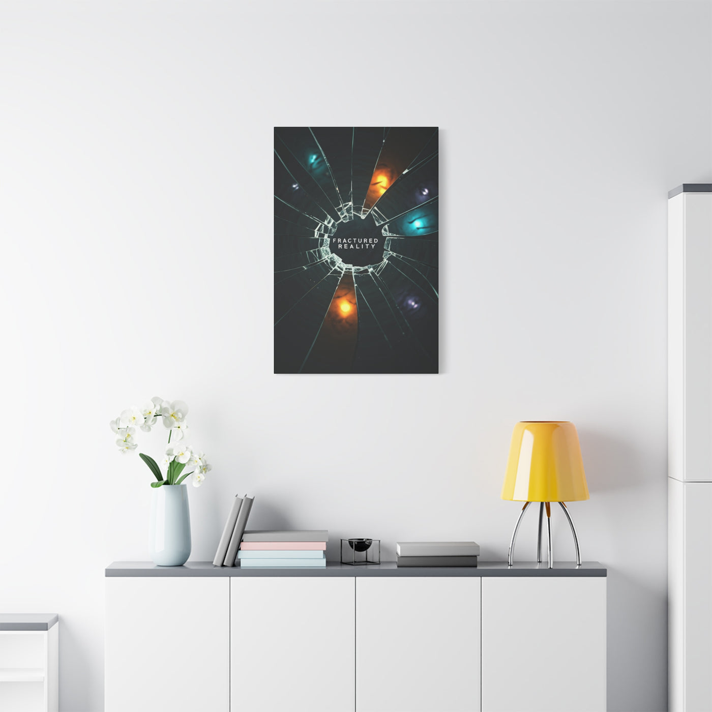 Fractured Reality Concept Wall Art & Canvas Prints