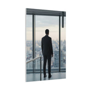 Leadership Reflection Skyline Scene Wall Art & Canvas Print