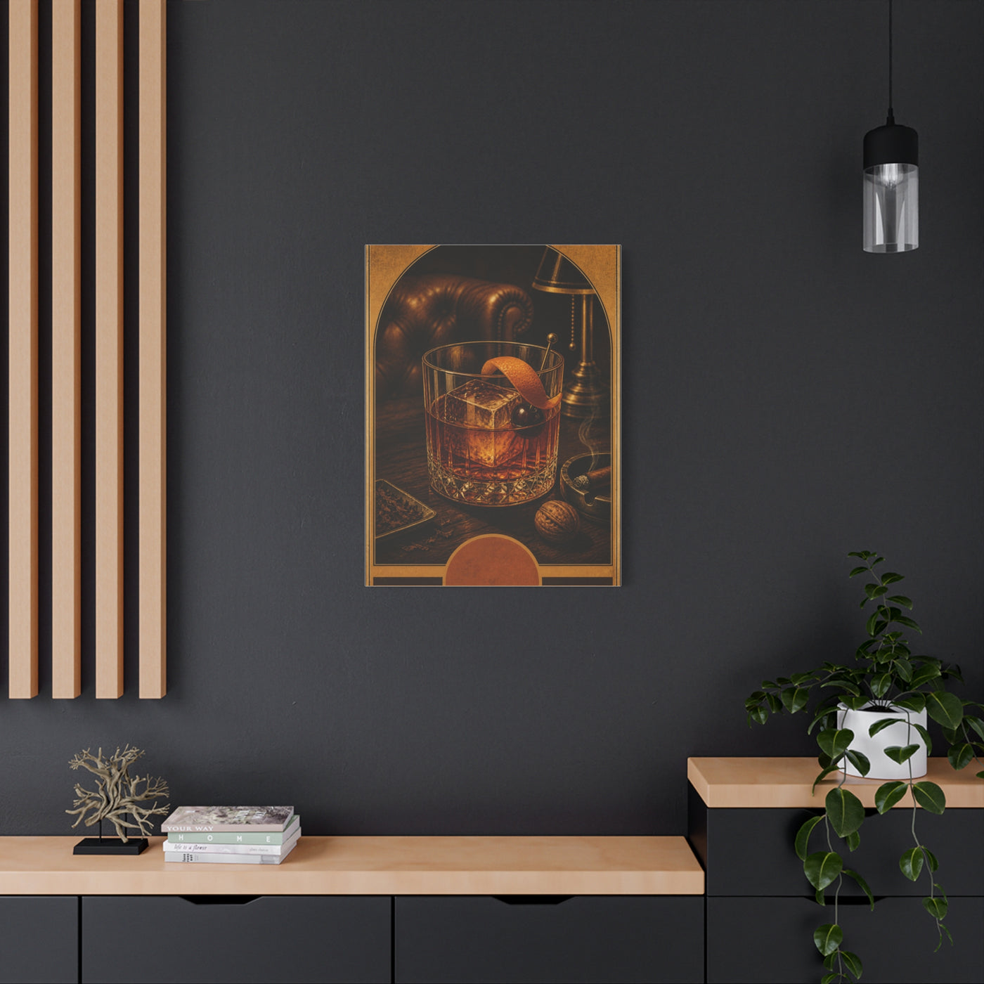 Old Fashioned Gentleman’s Club Poster Wall Art & Canvas Print