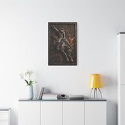 Rodeo Bronc Rider Metal Relief Panel Wall Art & Canvas Print