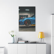 Toyota GR86 Modern Workshop Modification Scene Wall Art & Canvas Prints