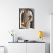 Sculptural Archway Minimalism Wall Art & Canvas Print