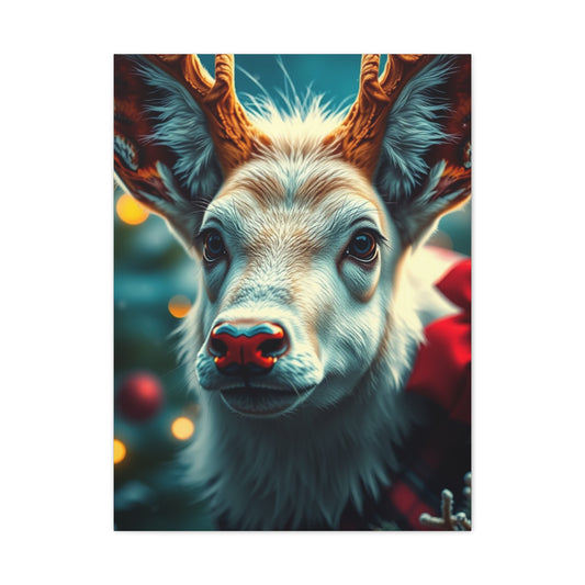 Supreme Christmas Animal Art Beautiful Collection Wall Art & Canvas Print