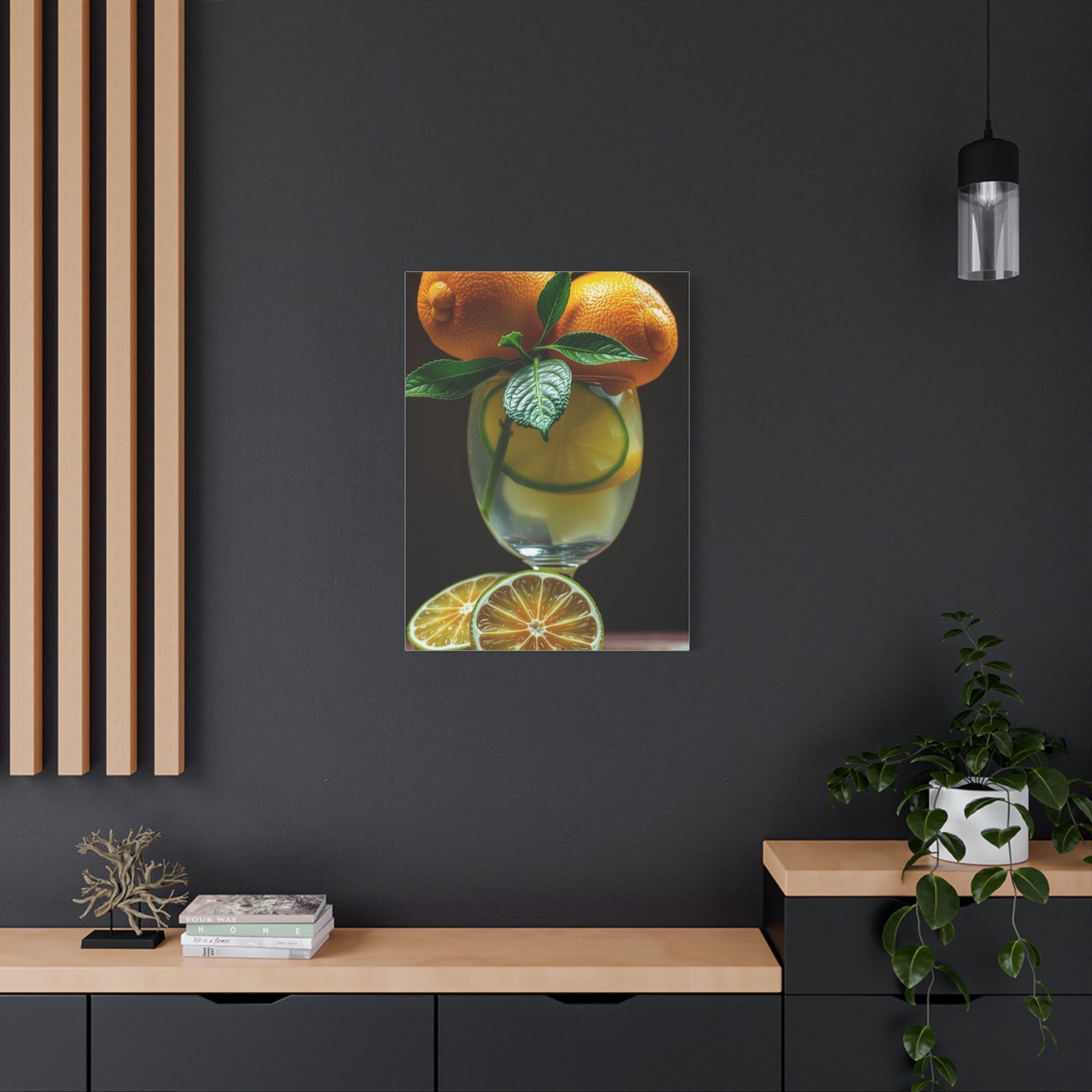 Masterpiece Lemon & Lime Art Vision Wall Art & Canvas Print