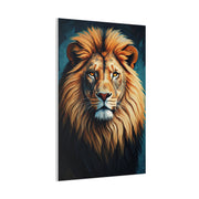 Majestic Golden Mane Lion Wall Art & Canvas Print
