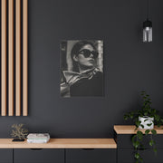 High-Fashion Sunglasses Portrait Wall Art & Canvas Print