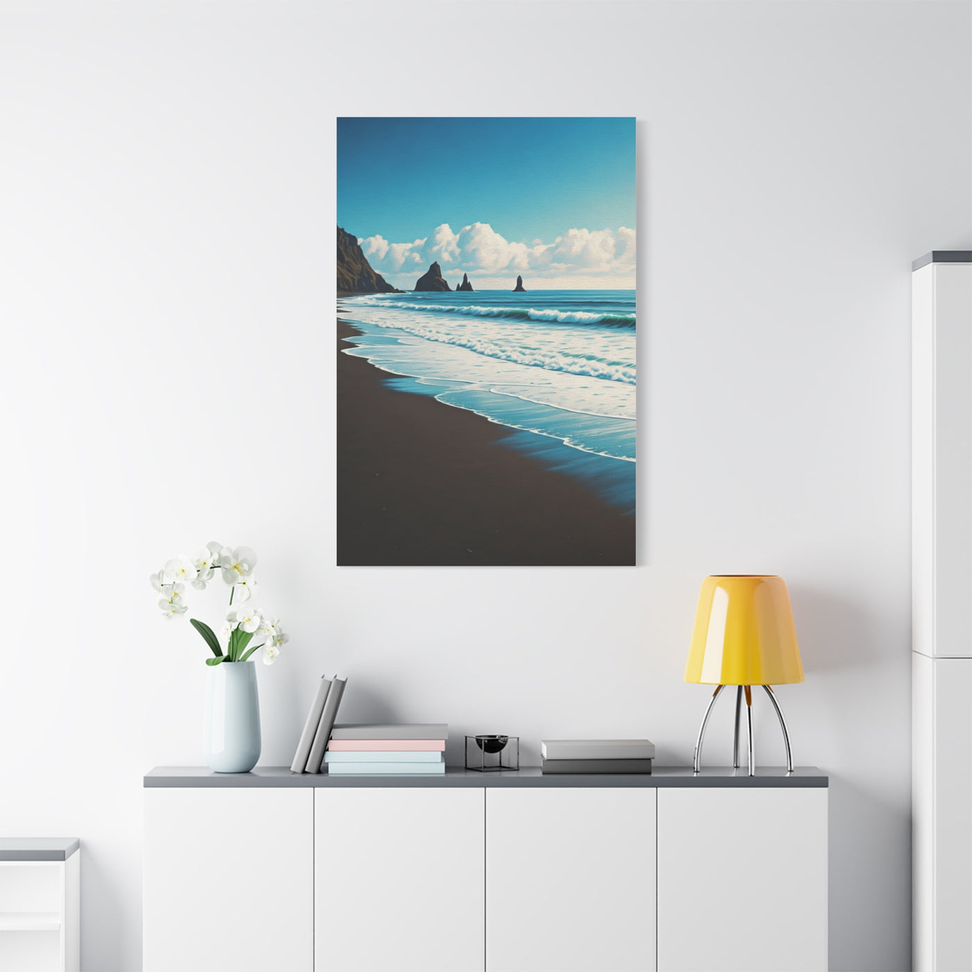 Turquoise Waves Coastal Escape Wall Art & Canvas Prints