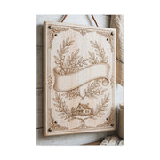 Joshua 24:15 Heirloom Home Blessing Scripture Wall Art & Canvas Print