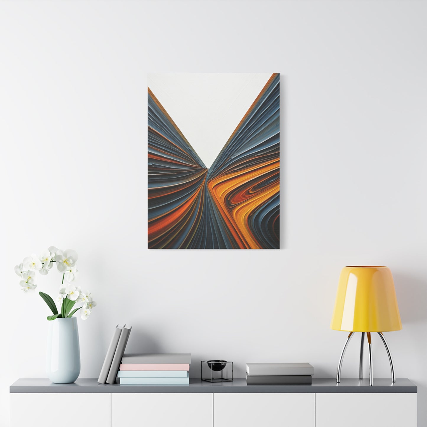 Converging Pathways Abstract Wall Art & Canvas Prints
