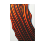 Flowing Copper Ribbon Abstract Wall Art & Canvas Prints