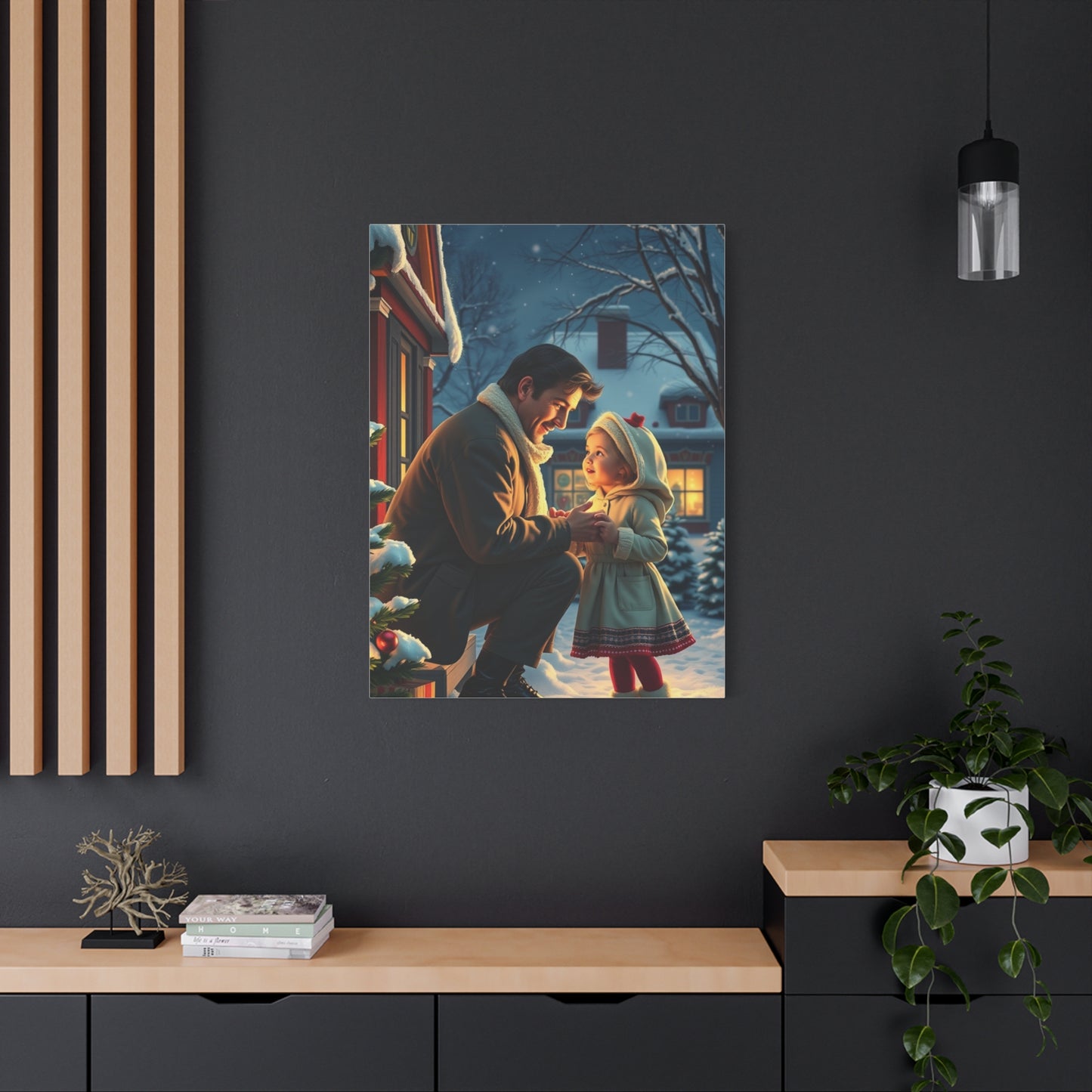Holiday Splendor Canvas by Rockwell
