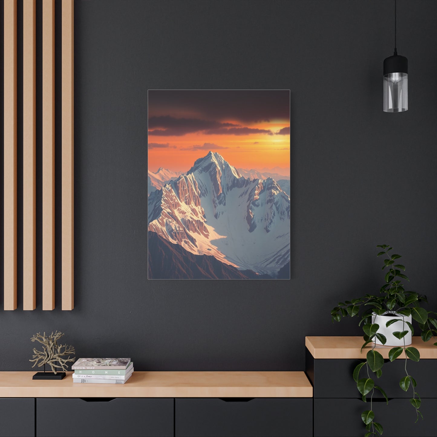 Serene Heights Artwork Wall Art & Canvas Print