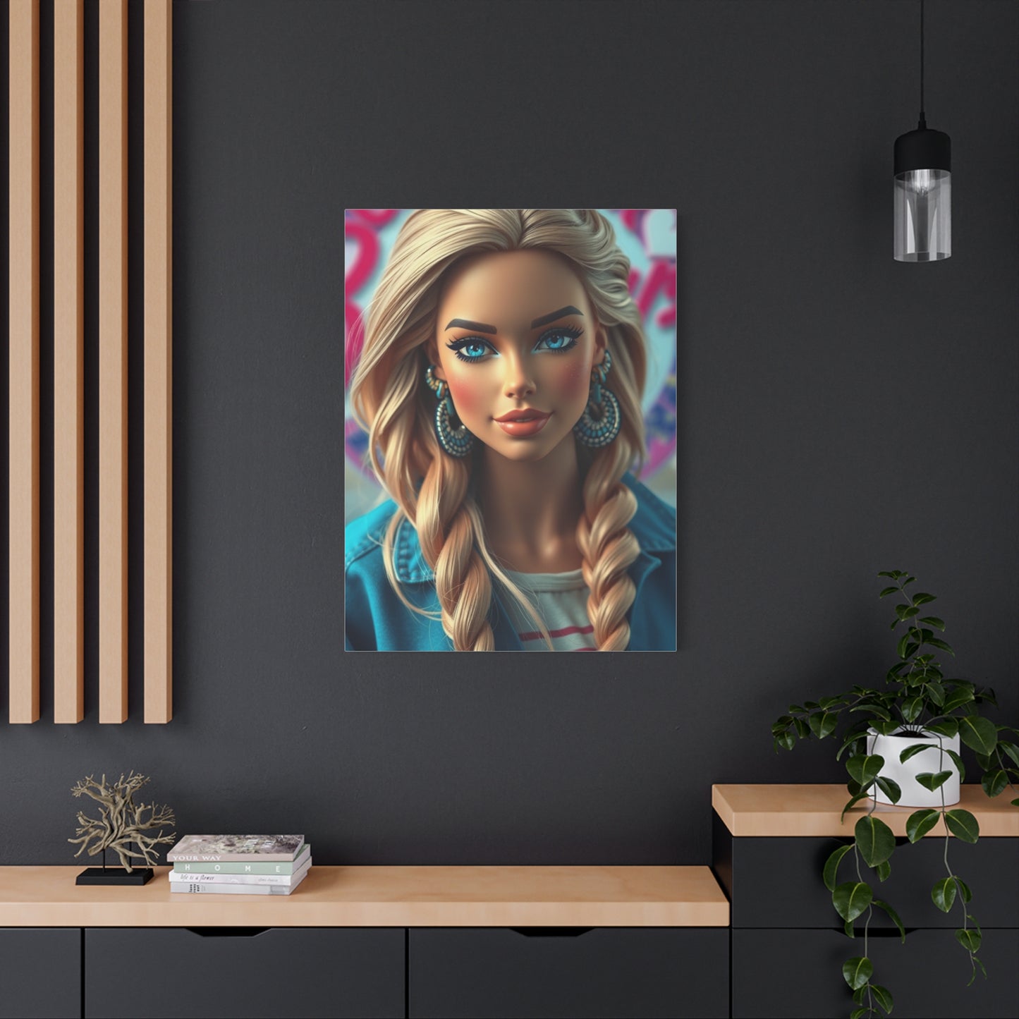 Barbiecore Art Refined Canvas Wall Art & Canvas Print