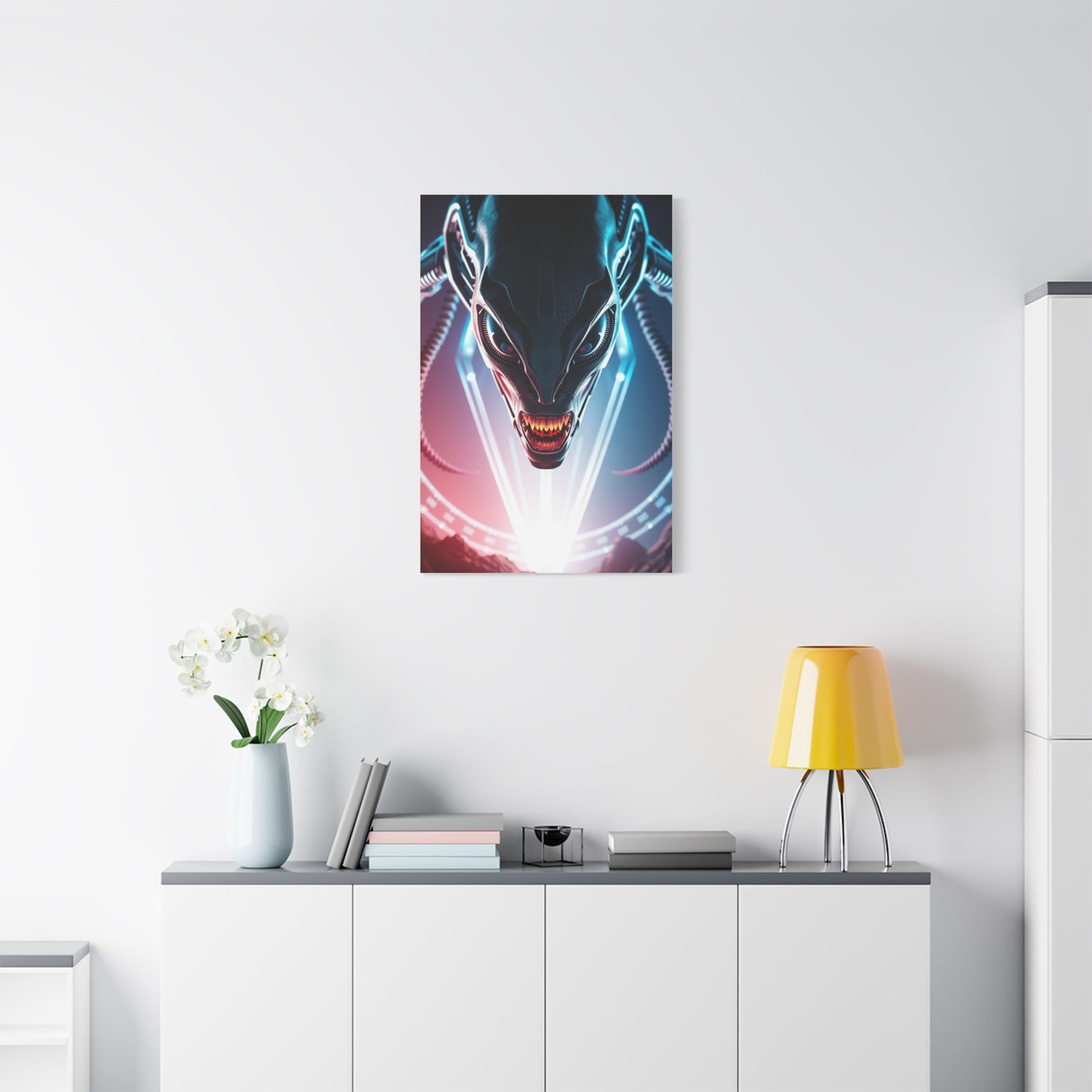 Supreme Alien Art Beautiful Collection Wall Art & Canvas Print