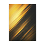 Golden Shadow Streaks Abstract Wall Art & Canvas Prints