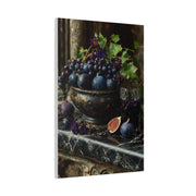 Fig & Wine Rustic Still Life Wall Art & Canvas Print